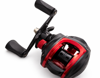 Carretilha Right vermelha com detalhes preto